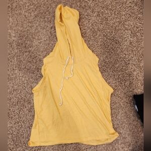 Sleeveless hoodie